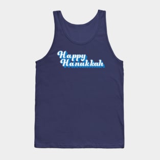 Vintage Happy Hanukkah T-Shirt Tank Top